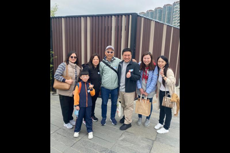 與夏校董合照